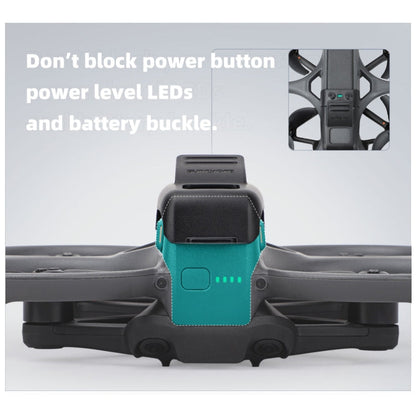 For DJI Avata 2 Sunnylife Battery Anti-release Buckle Clip Lock-up Anti-falling Battery Safety Lock Buckle Guard (Black)