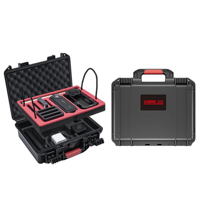 Pour Insta360 X4 STARTRC Valise de rangement double couche étanche en EVA et ABS (Noir)