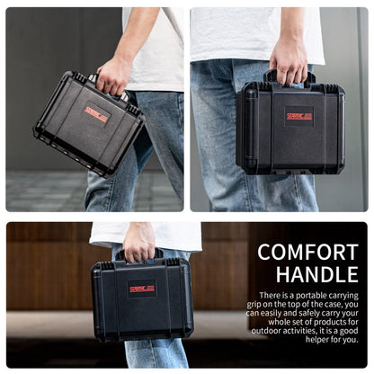 Pour Insta360 X4 STARTRC Valise de rangement double couche étanche en EVA et ABS (Noir)