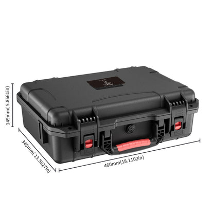 Pour DJI RS4/ RS4 Pro STARTRC Valise Portable Étanche et Antichoc en ABS (Noir)
