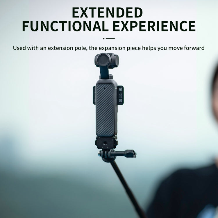 Pour le support d'extension d'adaptateur à montage rapide STARTRC DJI Pocket 3 (noir)