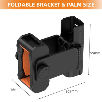 For DJI OSMO Pocket 4 / 3 Sunnylife ZJ756 Expanded Dual Phone Clamp Holder (Black)