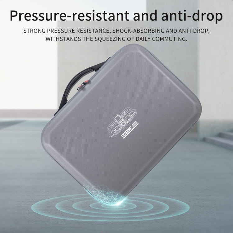 For DJI Avata 2 STARTRC Drone Handbag Messenger Storage Bag (Light Grey)