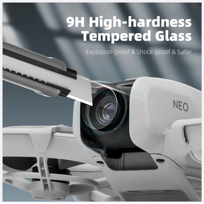 Pour DJI Neo Sunnylife 2x Film protecteur d'objectif de drone en verre trempé (Transparent)