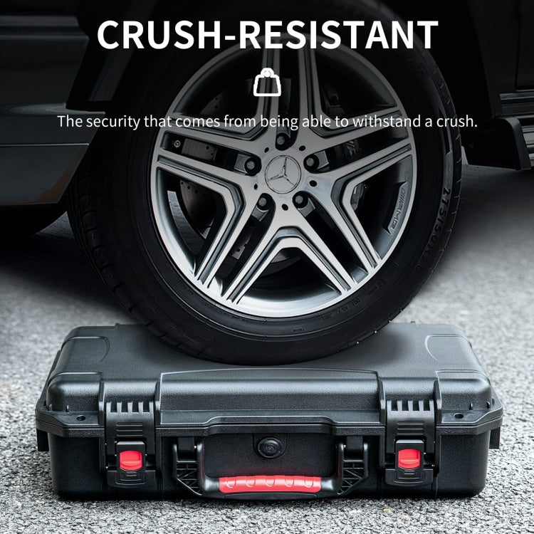For DJI Avata 2 STARTRC M2 ABS Waterproof Shockproof Suitcase Storage Box (Black)