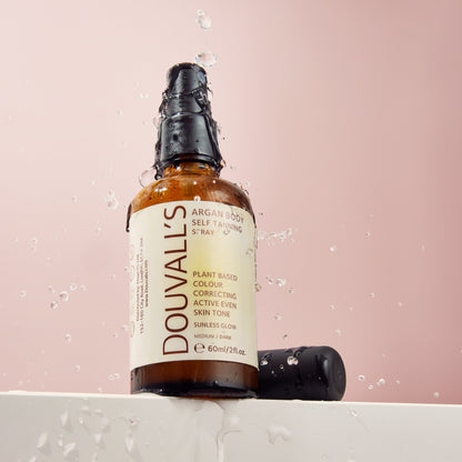 Argan Self Tanning Body Spray 60ml |Semi-permanent Self tanning spray