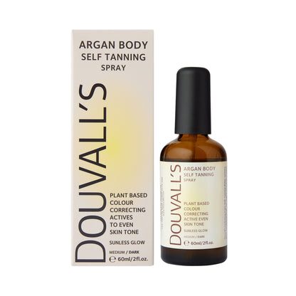 Argan Self Tanning Body Spray 60ml |Semi-permanent Self tanning spray