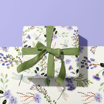 DRAGONFLY GIFT WRAP SHEET