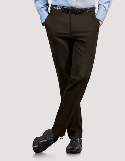 Chocolate Brown Moleskin Chino Trouser