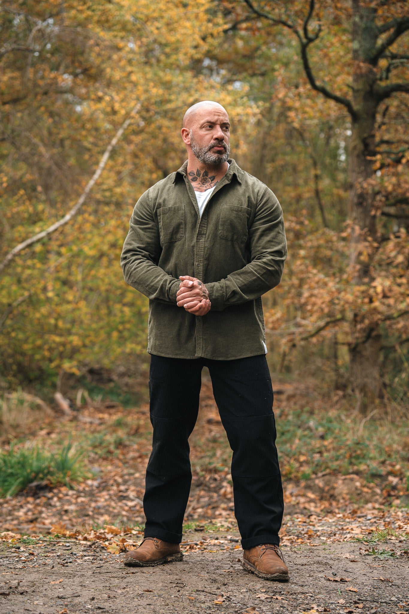 NVYSKN Mens Heavy Cotton Shirt