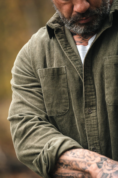 NVYSKN Mens Heavy Cotton Shirt