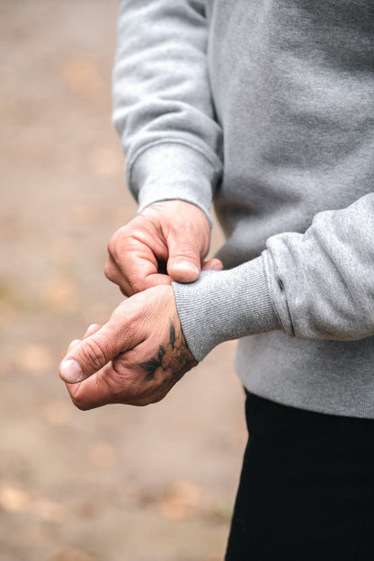 NVYSKN Mens Heavy Cotton Jumper