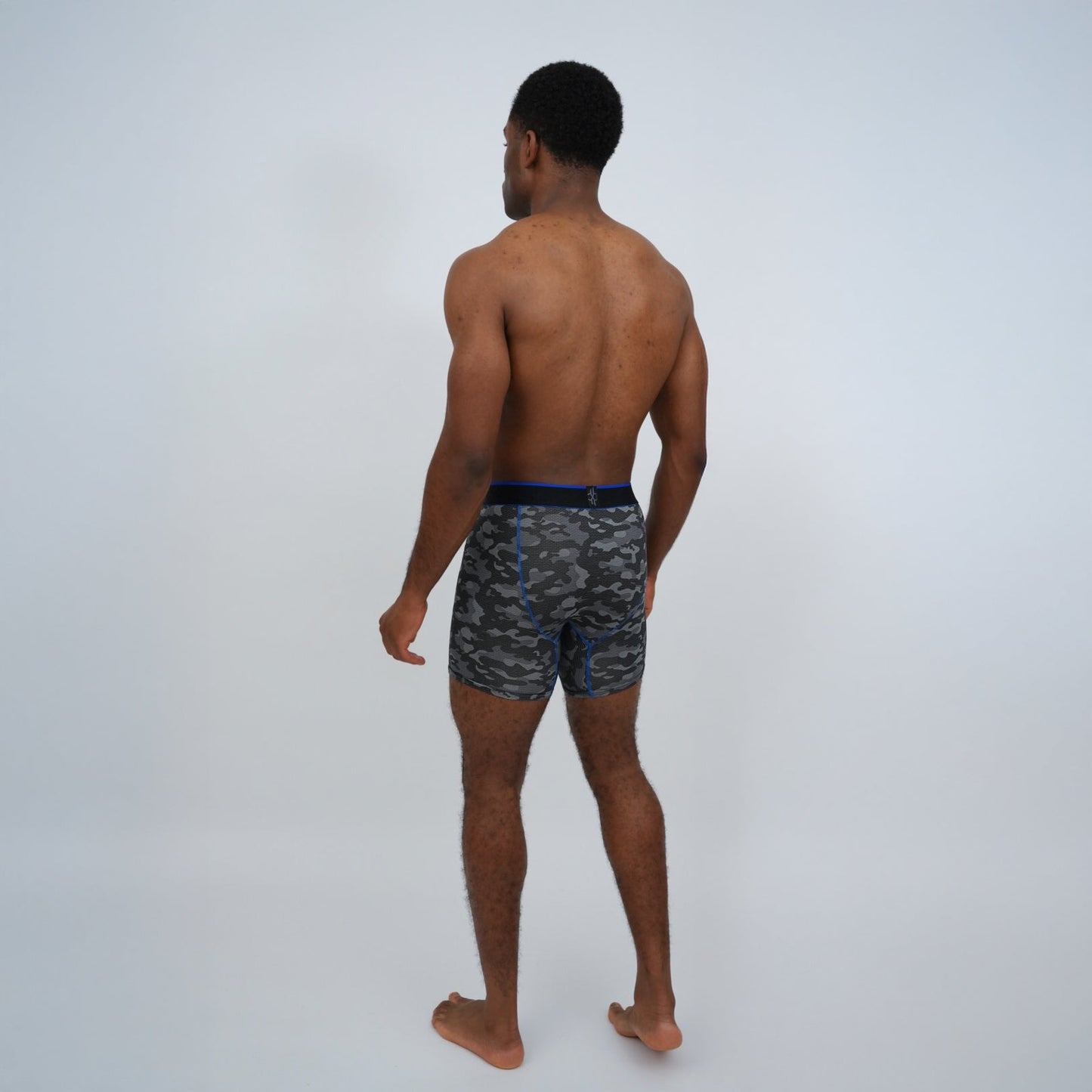 Boxers Aero Pro 7" - Camouflage / Bleu Roi