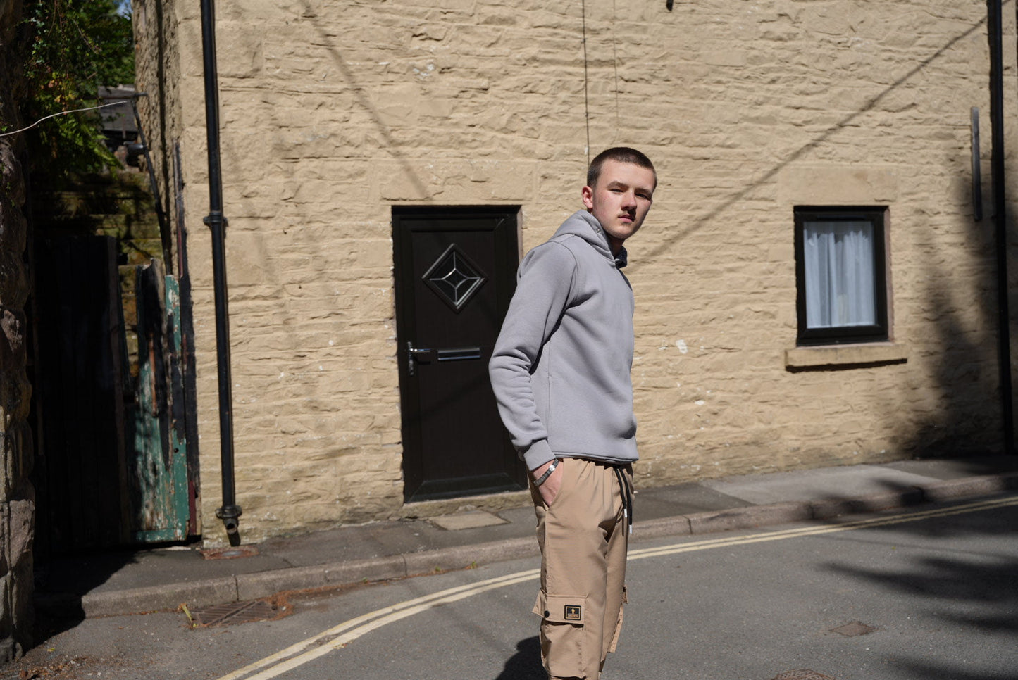 Slim fit hoodie