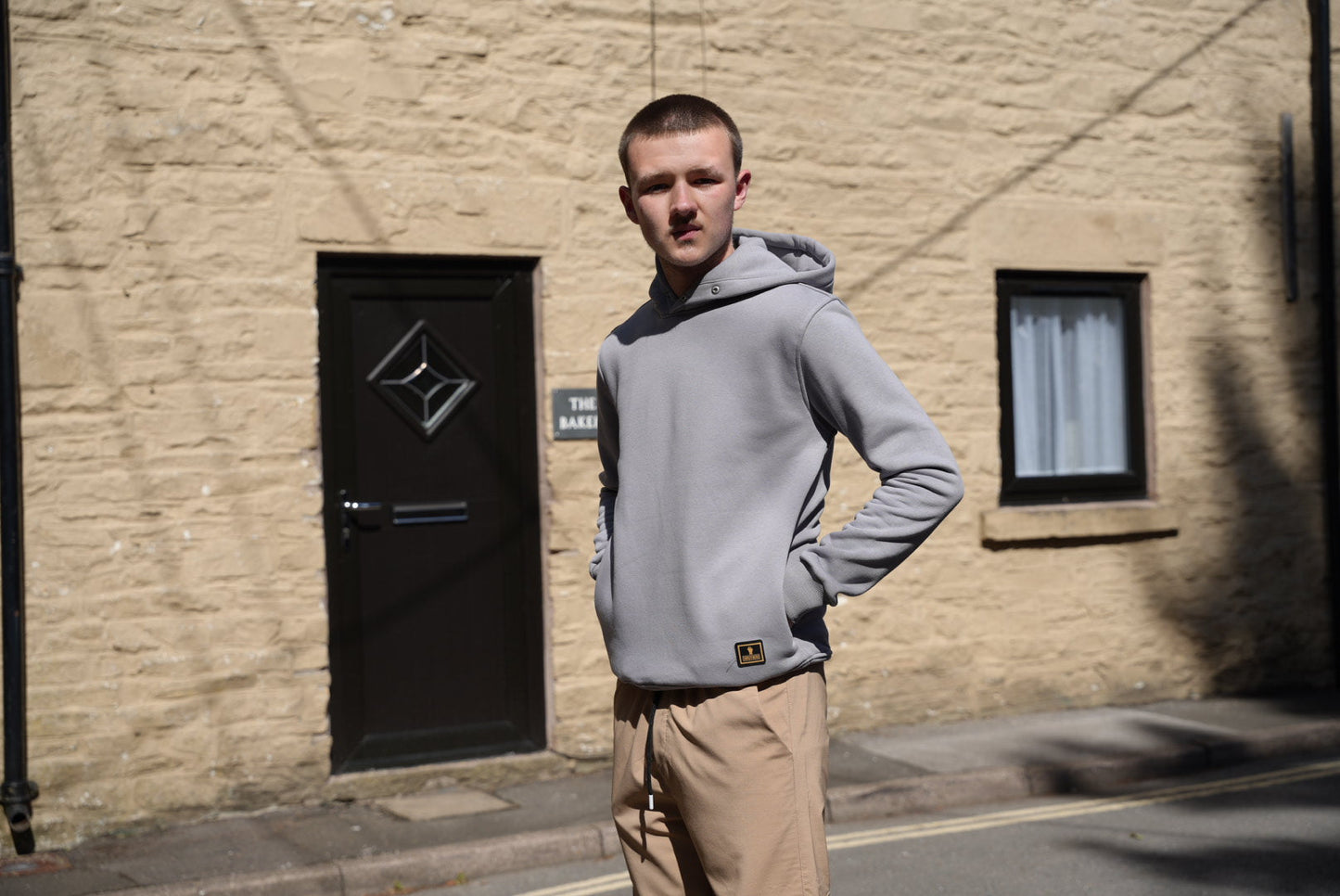 Slim fit hoodie