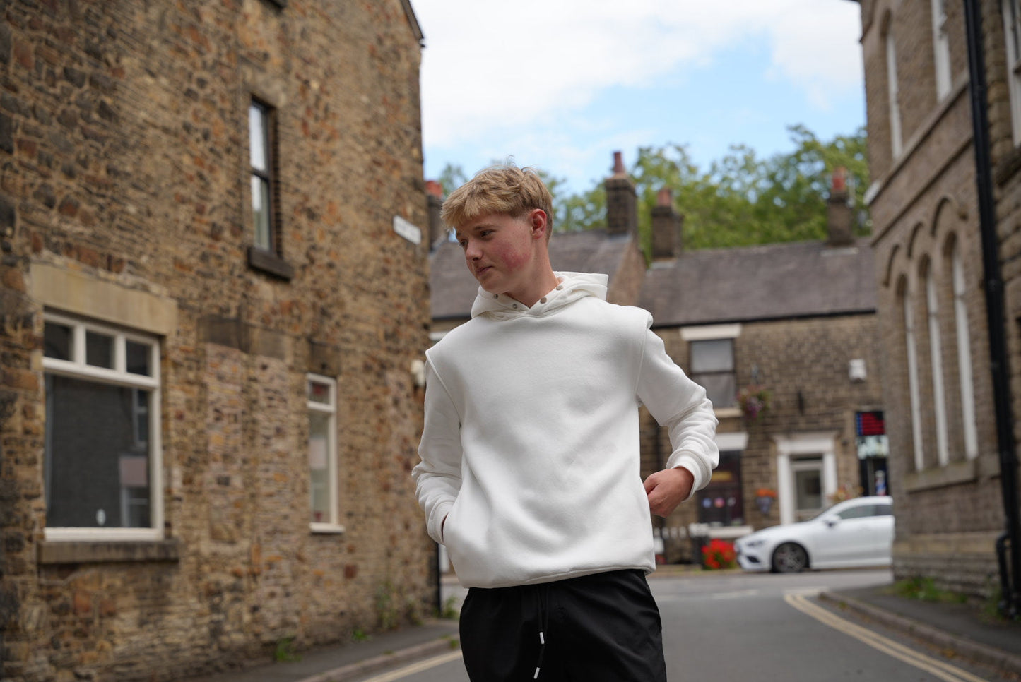 Slim fit hoodie