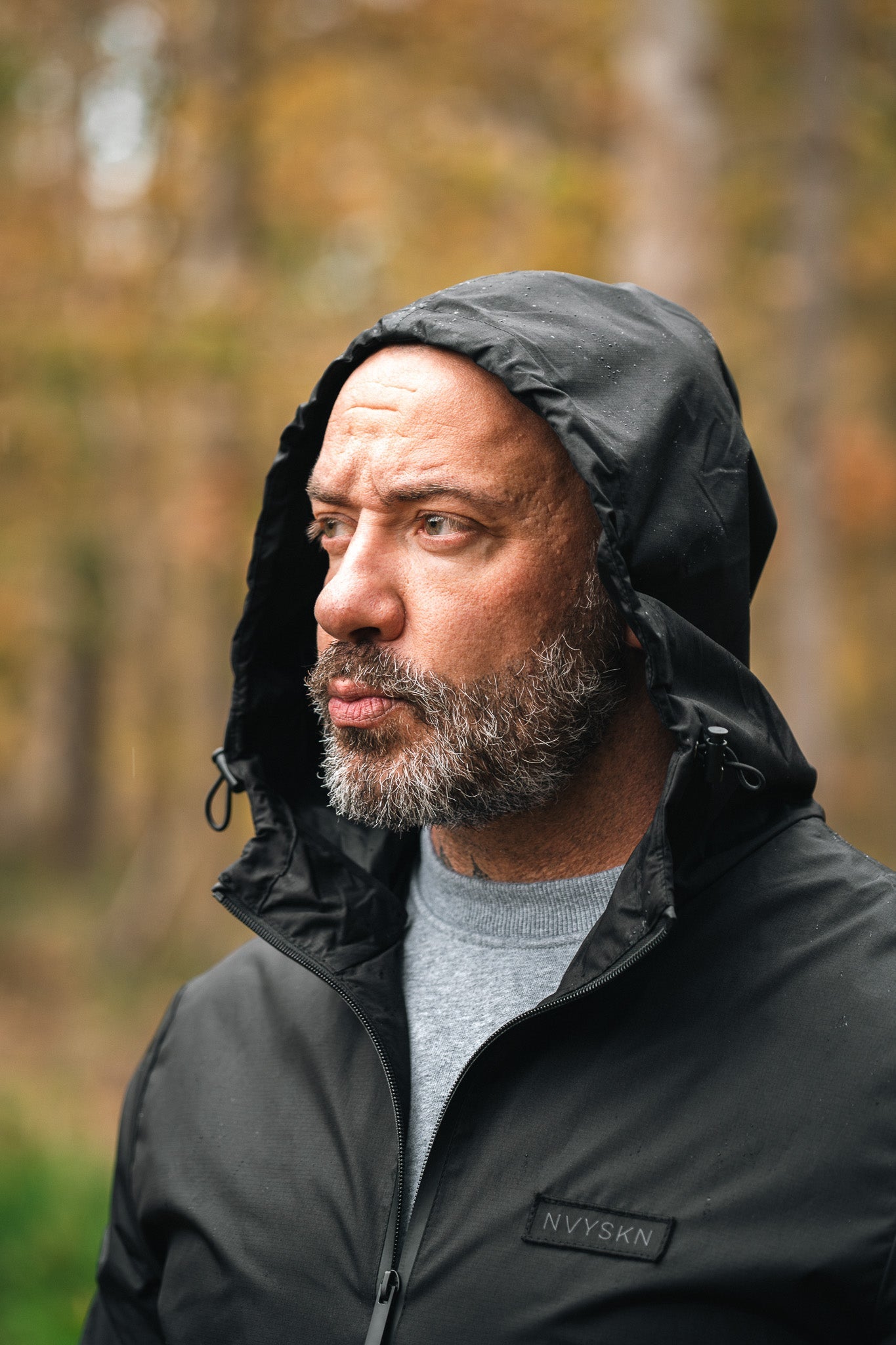 NVYSKN Mens Ultra-Light Waterproof Hiking Jacket