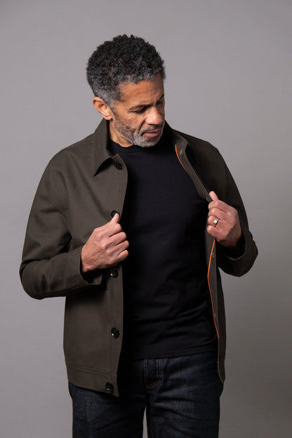 Regency Shacket - Olive Dx