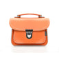 Luna Handmade Leather Bag - Orange