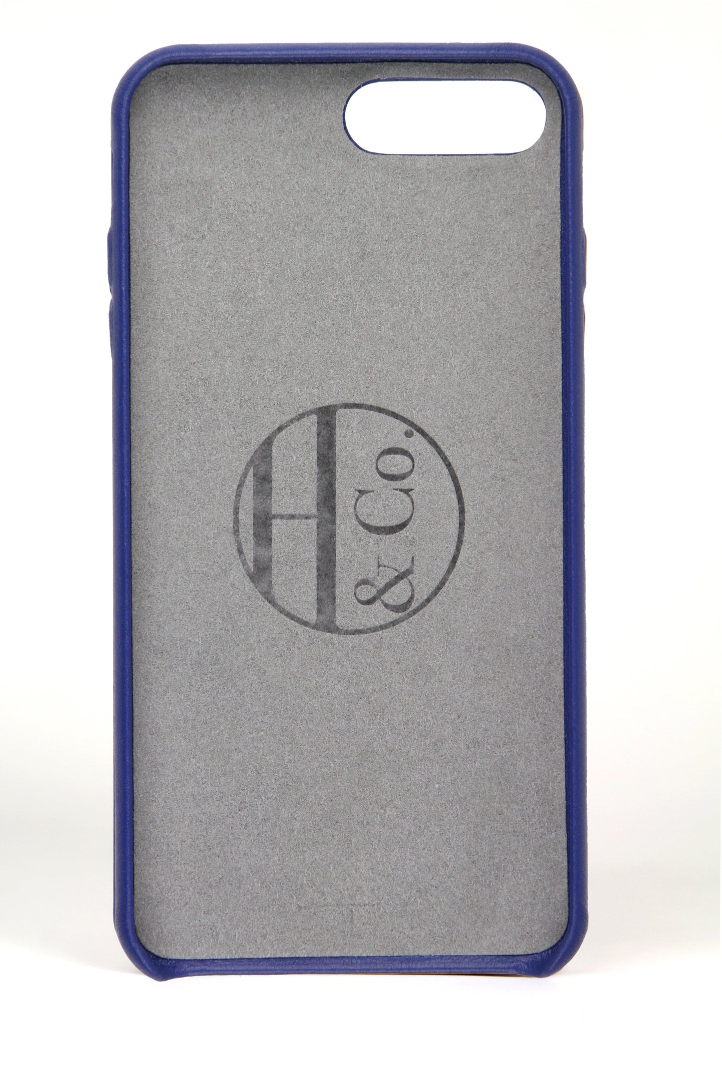 iPhone 7/8 Plus Case, Denim Leather