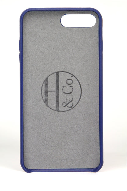 iPhone 7/8 Plus Case, Denim Leather