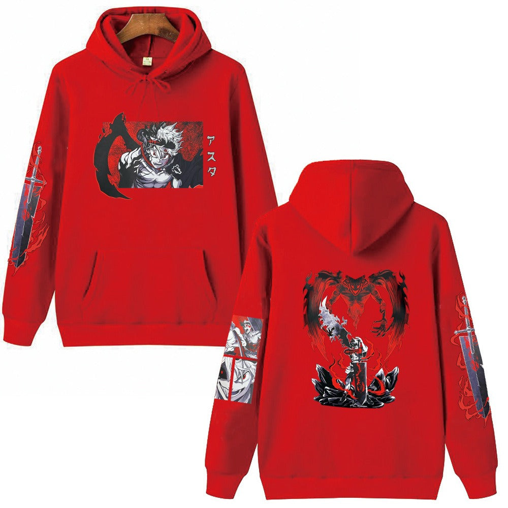 Black Clover Anime pullover hoodies