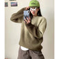 Gradient colored sweater for women