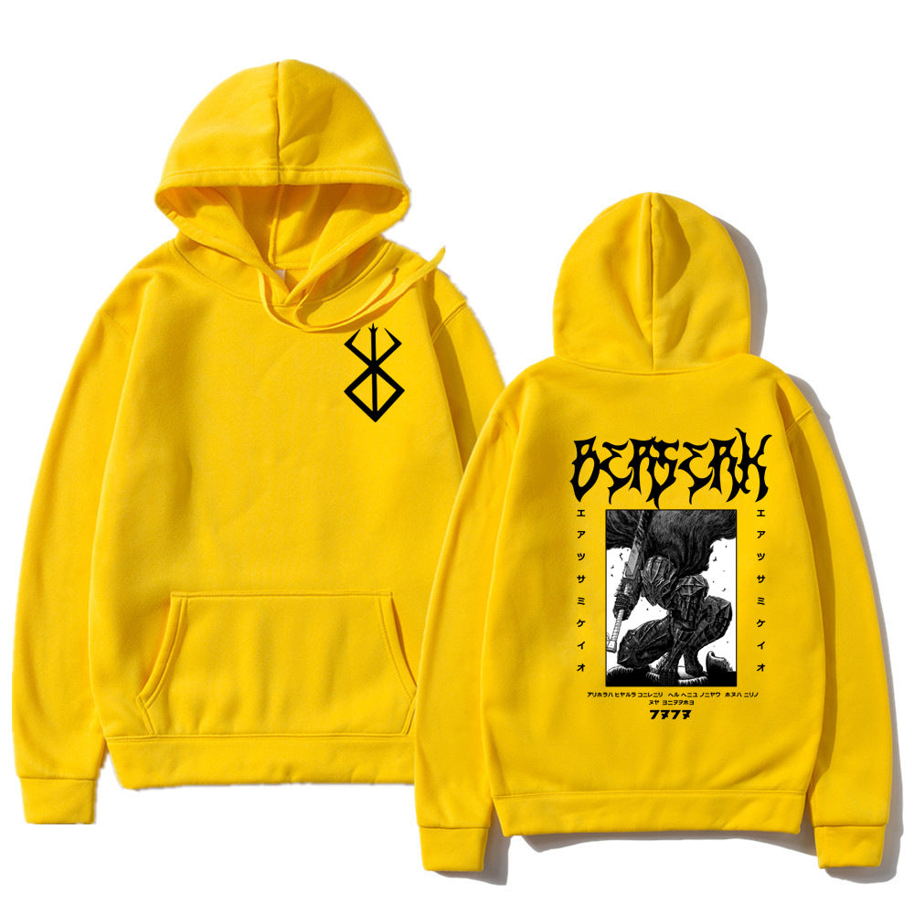 Berserk Anime Hoodie - Loose Hooded Sweatshirt