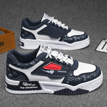 Men's thick soled shoes