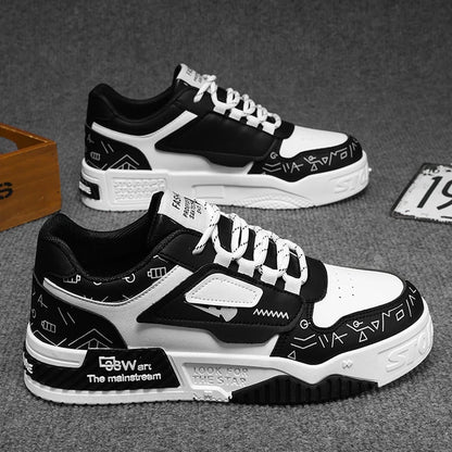 Men's thick soled shoes