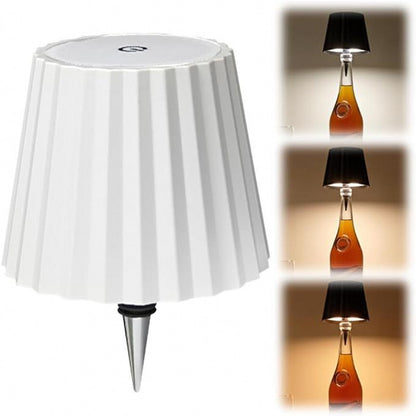 LED Creative Wine Bottle Light for Bar: Movable, Rechargeable, RGB Dimmable Decorative Bottle Lamp