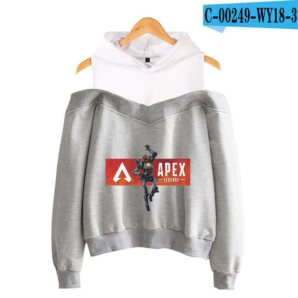 Apex Legends Off-Shoulder Hoodie