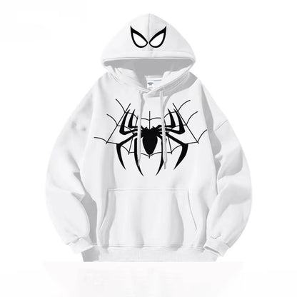 Retro Hip Hop Fashion Anime Hooded Sweatshirts
