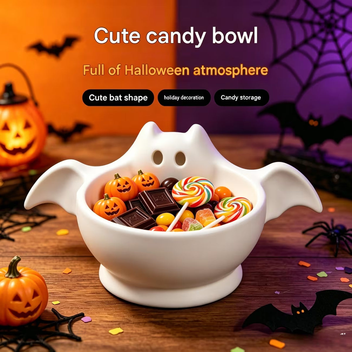 Cute Bat-shaped Storage Bowl