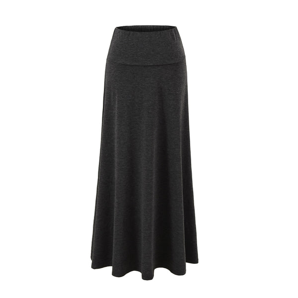 Flared A-Line Midi Skirt