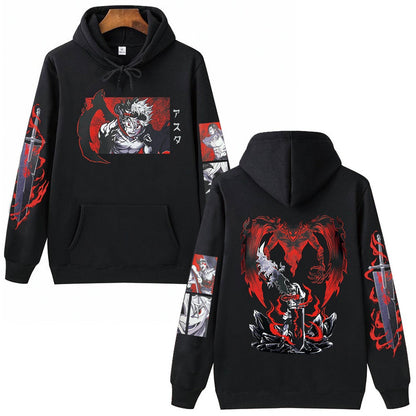 Black Clover Anime pullover hoodies