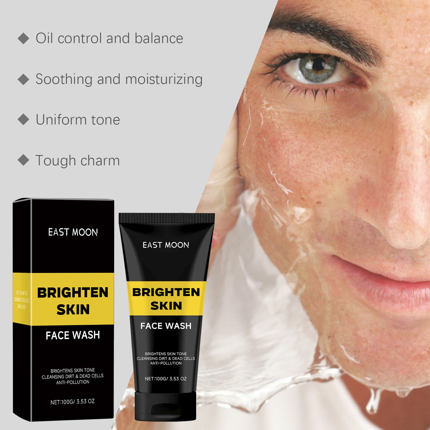 East Moon Facial Cleanser For Men