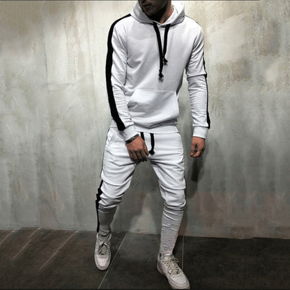 Men Tracksuit Hooded Sweatshirt set