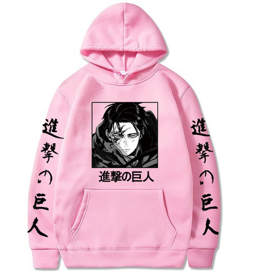 Attack on Titan Printed Hooded Sweatshirt for Mens