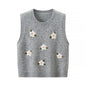 Women's Jacquard Knit Layering Vest