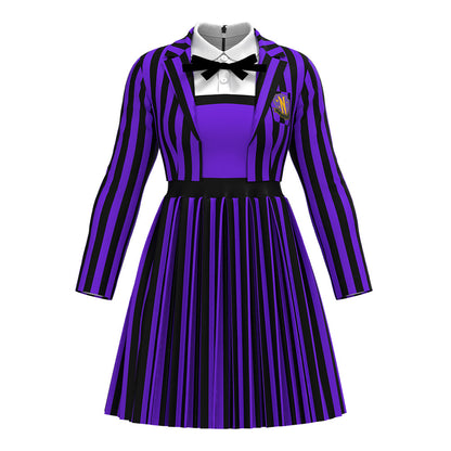Halloween Cosplay Wednesday Wolf Girl Dress Costume