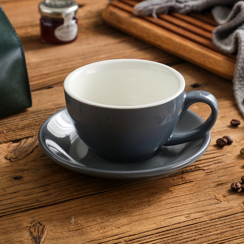 Nordic Minimalist Ceramic Coffee Cup Set – 300ml