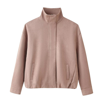 stand up collar jacket