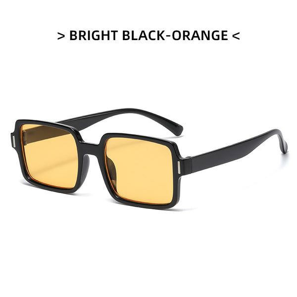 Lunettes de soleil carrées simples et tendance