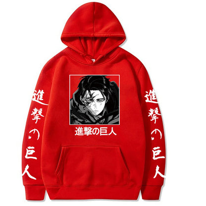 Attack on Titan Printed Hooded Sweatshirt for Mens