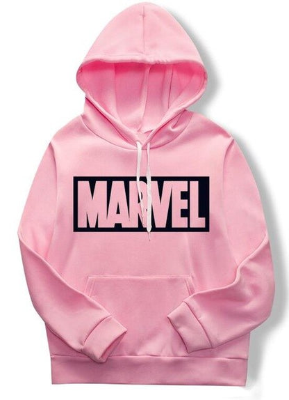 Marvel print hoodies