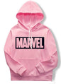 Marvel print hoodies