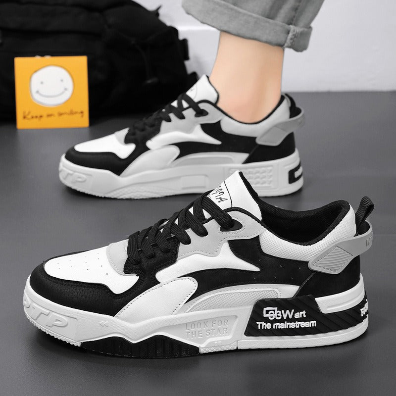 Men's trendy and versatile thick soled sports shoes