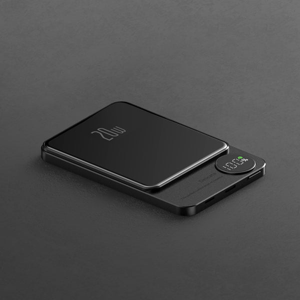 Magnetic Wireless Metal Power Bank