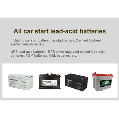 Testeur / Chargeur / Réparateur de batterie de voiture 3 en 1 KONNWEI KW510, prise en charge de 8 langues (prise UE)